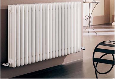 沙巴直播钢制暖气片客厅安装效果图