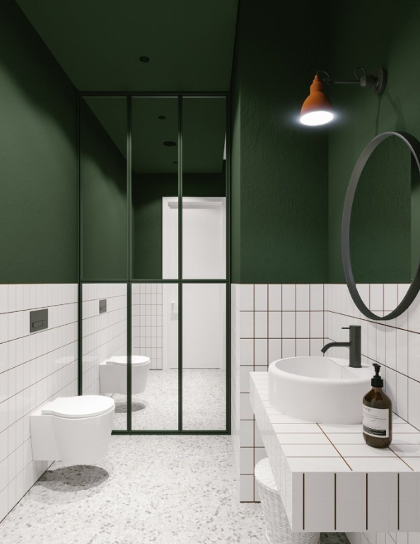 家庭盥洗室怎么装修？看看这些高颜值的盥洗室案例